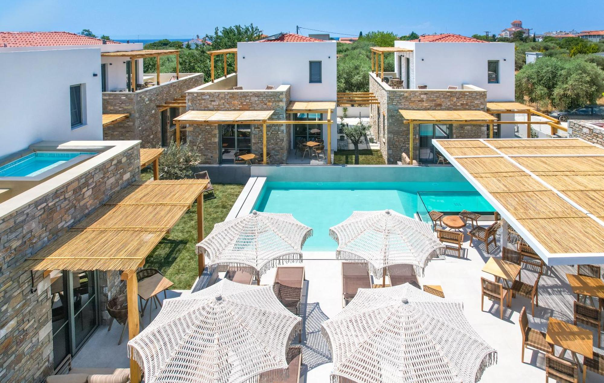 Azzure Luxury Suites Potos Exterior foto